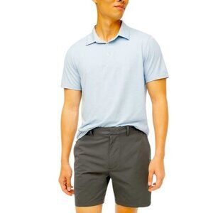 J. CREW Men's 7” Tech Shorts Tranished Metal Gray Shorts Size 40 NEW